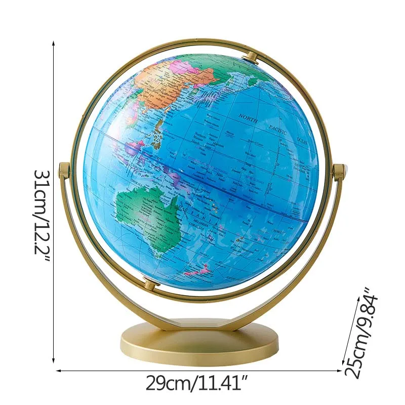 

Home Decoration Universal Globe Model Globe Map Ornaments Office Decoration Furnishings Study Room Display Crafts Kids Toys Gift