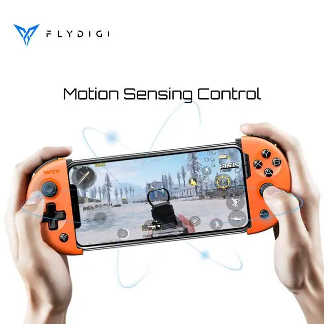 Беспроводной контроллер Flydigi Wee 2T для PUBG IOS Android Bluetooth 6-осевой Регулируемый геймпад