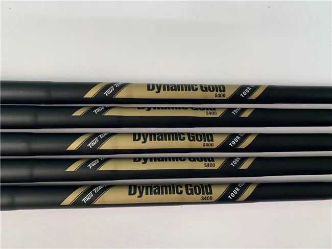 10 шт. динамический Золотой Тур вопрос S400 Гольф стальной вал 0 370 черный DG для