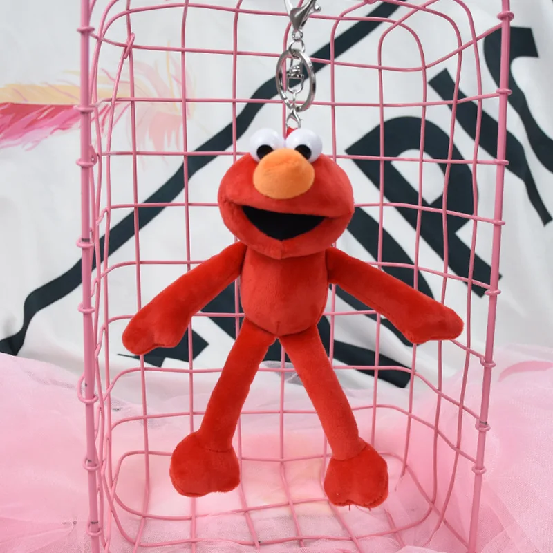 Коллекция 2020 года плюшевый брелок в виде Улица Сезам для ключей печенья Elmo