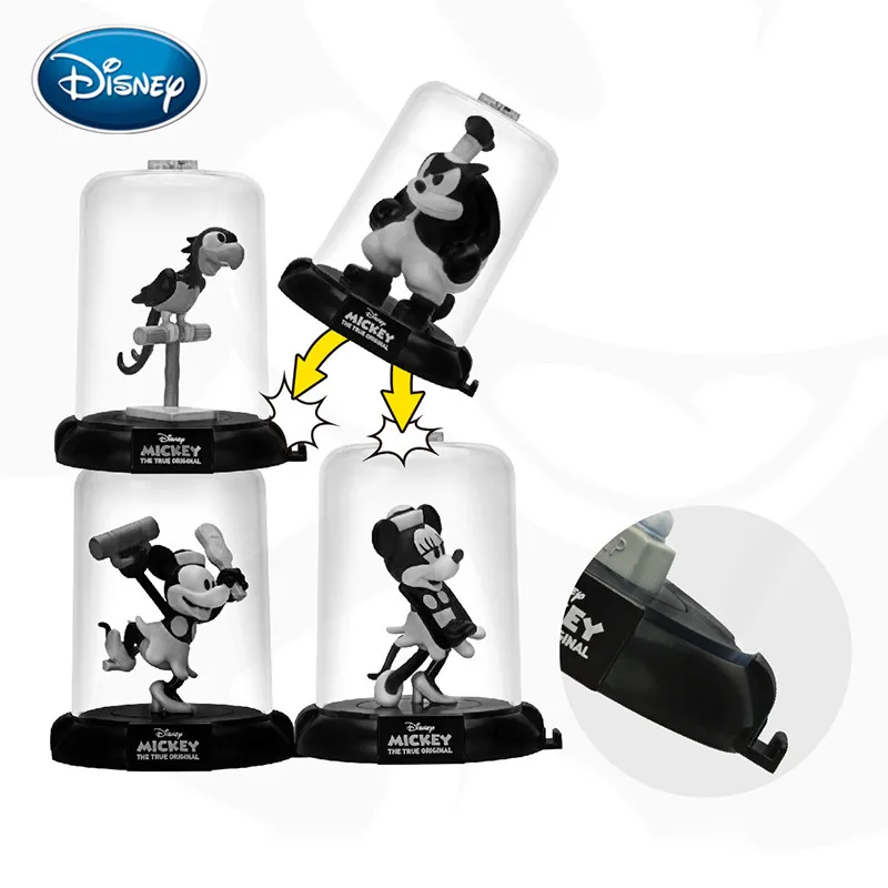 Disney 1pcs Blind Box Toy Mickey Minnie Classic Character Mouse Decoration Movie Anime Hand Office Aberdeen Surprise | Игрушки и хобби