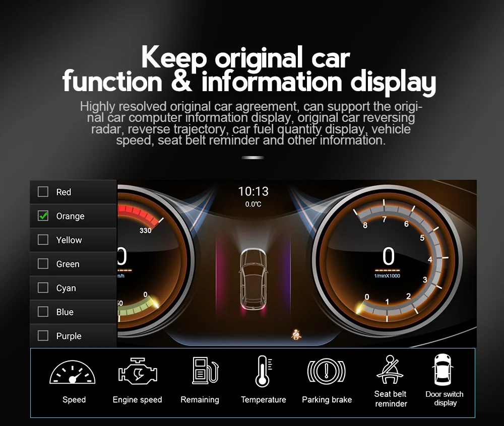 12 5 &quotHD1920*720 Android 10 Автомобильный DVD Радио для Audi A4 S4 A5 2009-2016 зеркальный экран GPS