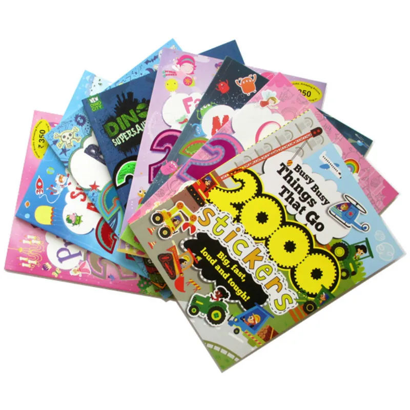 2000 стикеров английская Спортивная книга для