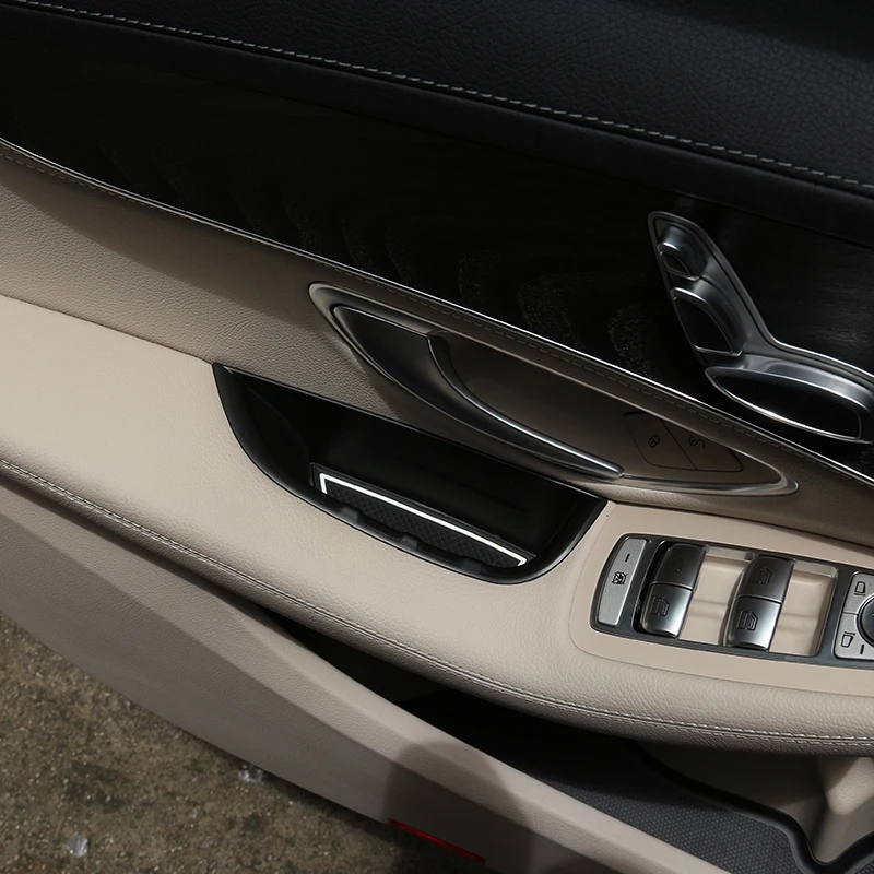 2 шт. для Mercedes Benz C Class W205 GLC X253 2015 2018 Автомобильная дверная ручка ящик хранения