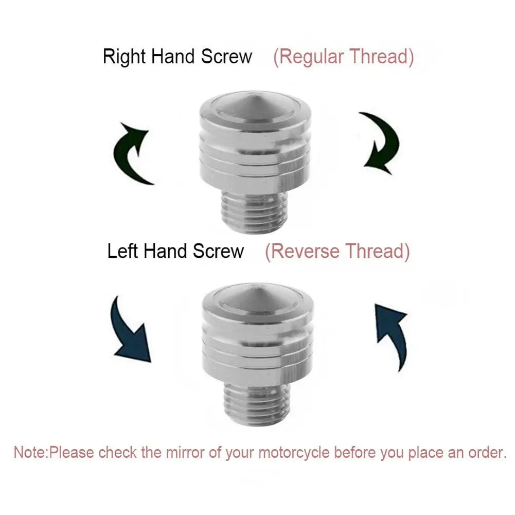Мотоцикл заднего вида винт крышка зеркало декоративный крышки M10 * 1 25 аксессуары