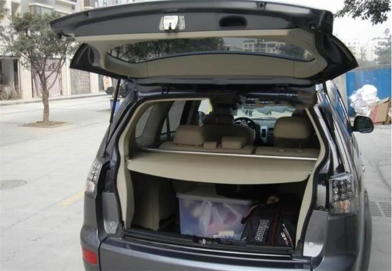 Задняя крышка груза для Mitsubishi Outlander 2007-2012 перегородка занавес экран тент багажник