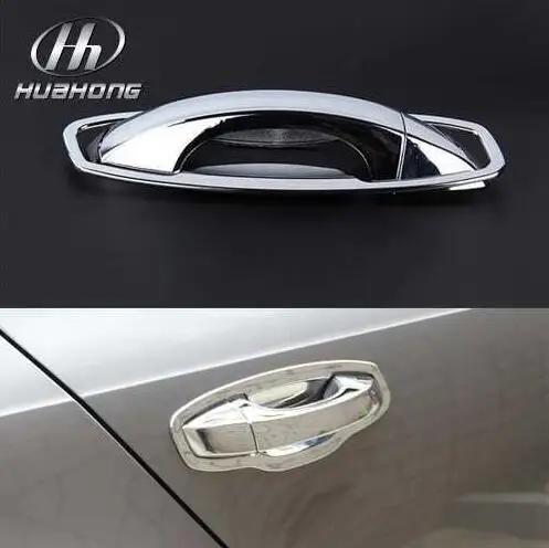 

Vtear для Skoda Octavia A7, крышка дверной ручки, корпус, чаша, хромированный Стайлинг, Внешнее украшение, автомобильный аксессуар 2015-2017