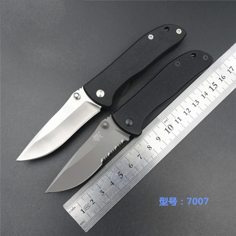 Sanrenmu 7007 карманный складной нож для выживания EDC с зажимом ремня путешествий и