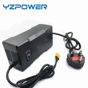 yzpower intelligent 63v 4a lithium battery charger for electric tool robot electric car li on battery 55 5v 15s lithium battery free global shipping