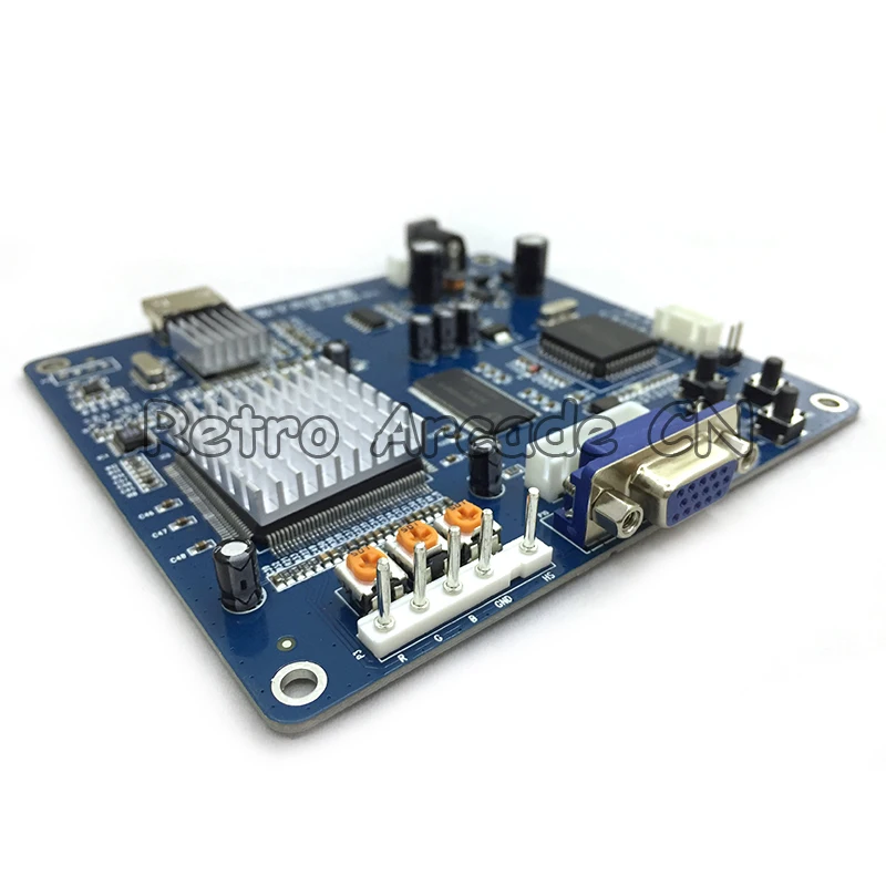 Плата видеоконвертера VGA/RGB/CGA/EGA/YUV на HDMI для игровых автоматов|Игры с монетами| |
