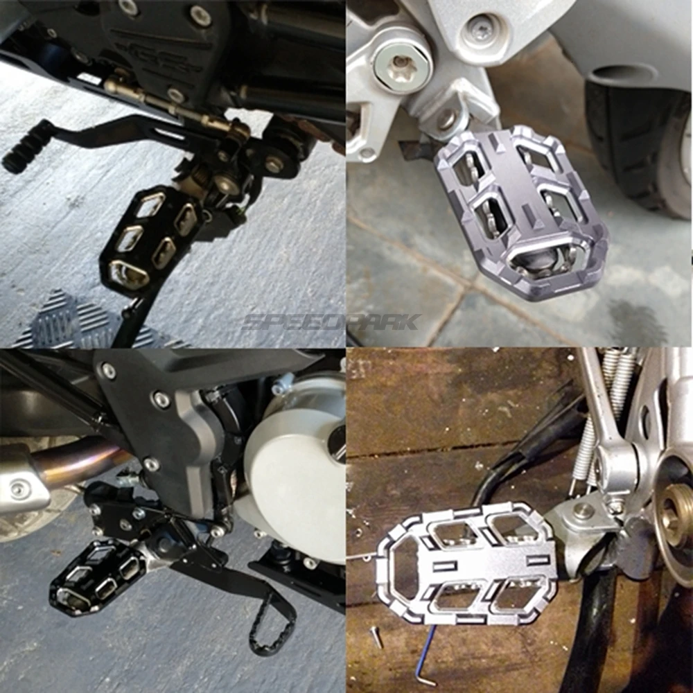 Мотоцикл подножки CNC Алюминиевый подножки для педалей для Honda NC750X NC750S-& NC700X NC700S 2012-& CB500X