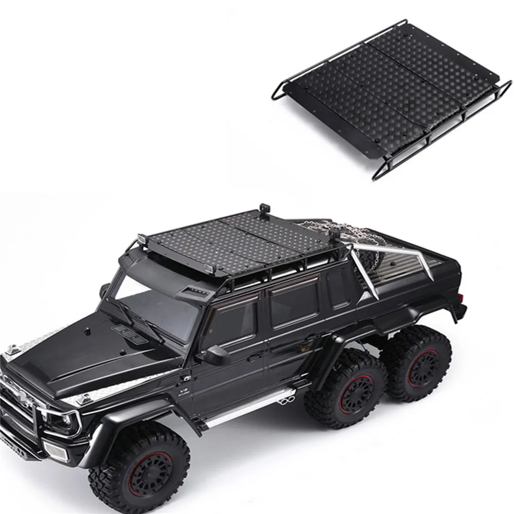 Багажник на крышу противоскользящая пластина прожектор для Traxxas TRX6 G63 RC запчасти