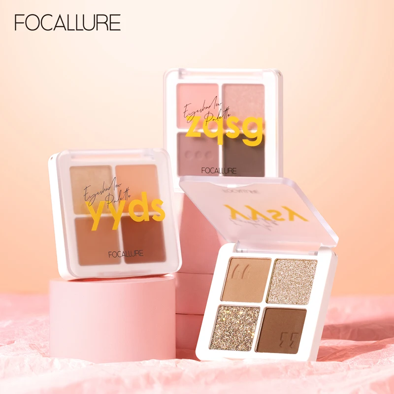 FOCALLURE Косметика 2 шт. набор для макияжа губная помада тени век Палитра