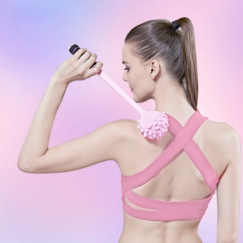 

Health Fitness Massage Stick Meridian Hammer Beat Back Massage Stick Neck Leg Relax Body Masajeador Portable Equipment