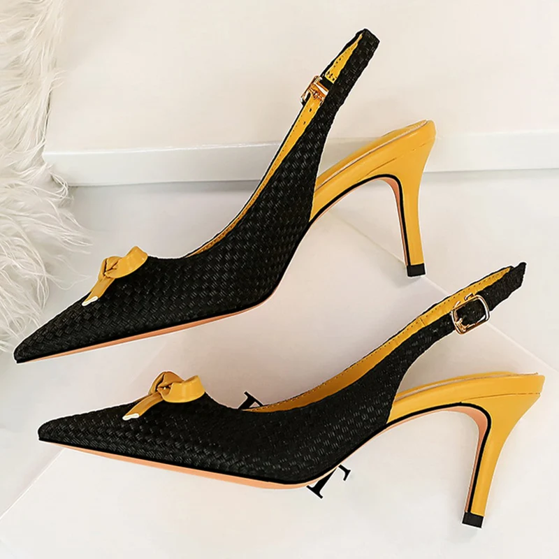 Женские босоножки на высоком каблуке 2021 см летние сандалии с ремешком пятке