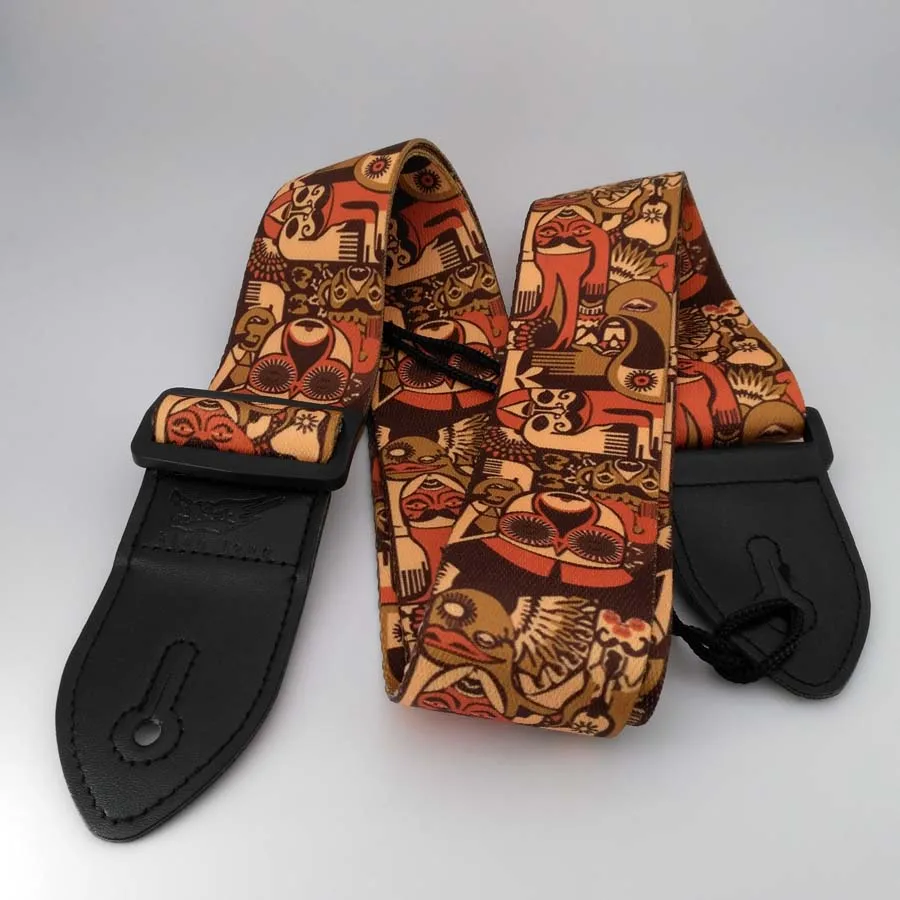 Египетские фигурки гитарный ремешок |