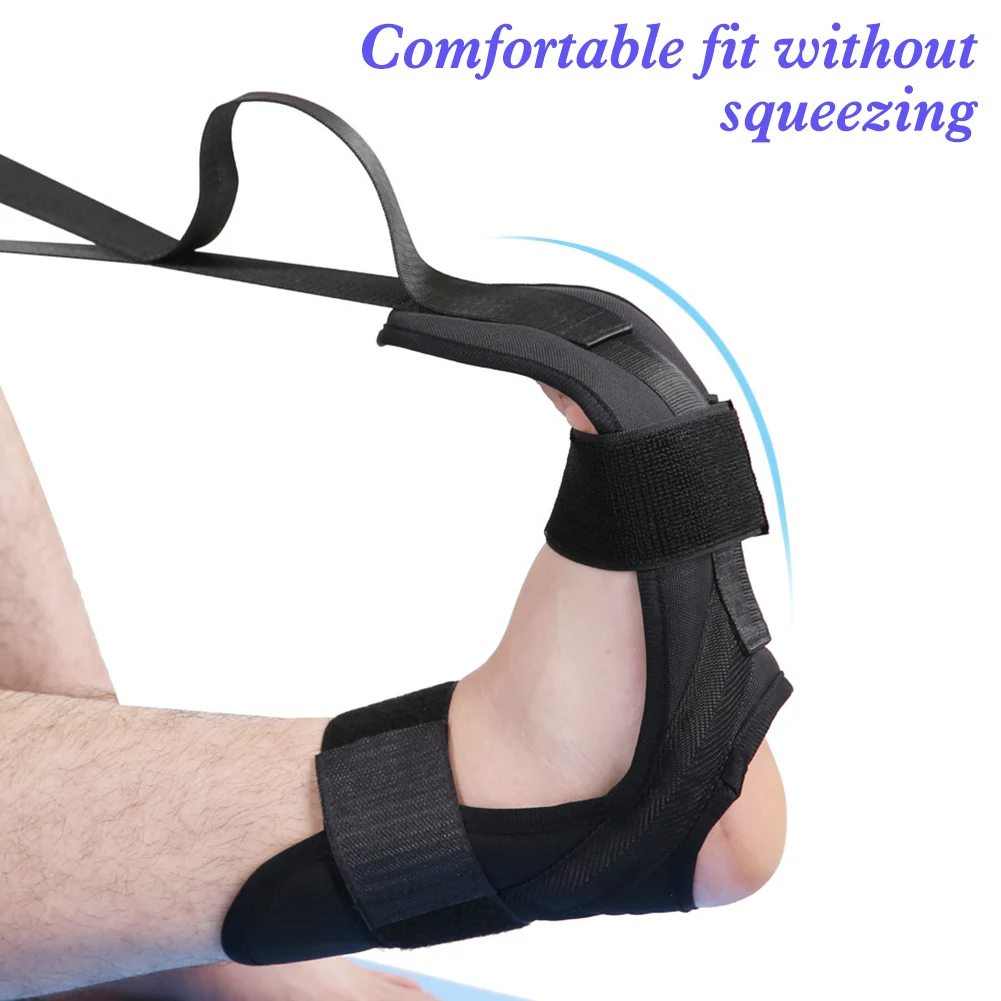 

New Pilates Yoga Belt Multi-Loop Exercise Stretch Strap with Foot Hook Keep Fit Physical Therapy Dance Belt Flexibility Training