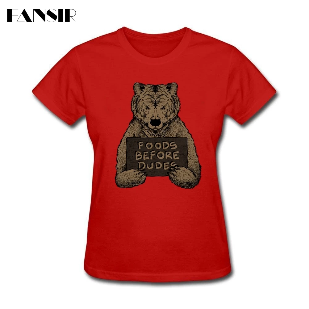 Женские футболки из 100% хлопка с изображением пищевых продуктов женские модные