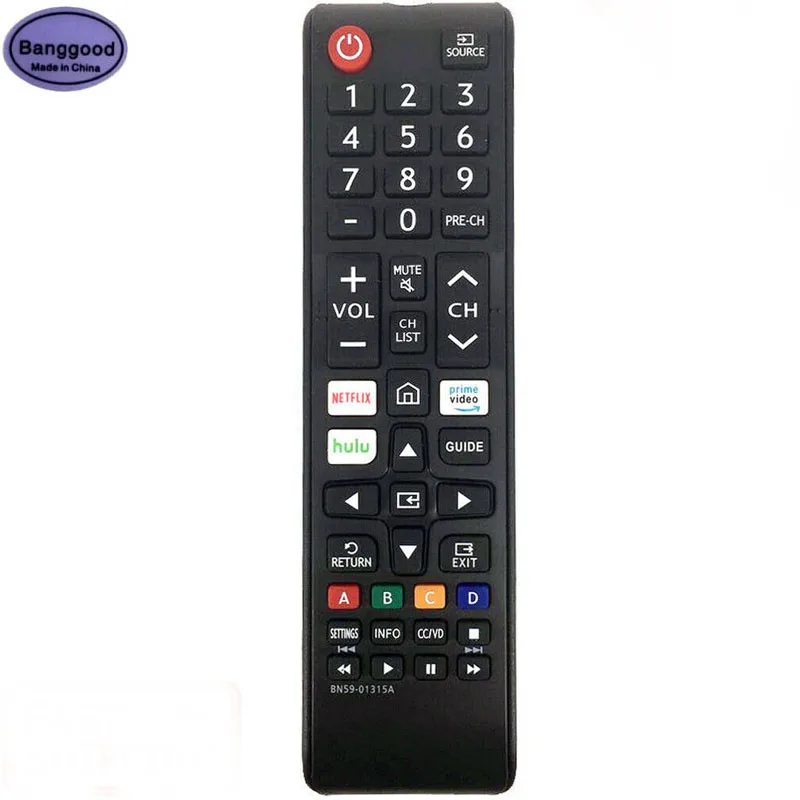 

BN59-01315A TV Remote Control Replace For Samsung Smart TV BN59-01315D UN43RU710DFXZA UN65RU710DFXZA UN75RU7200FXZA Controller