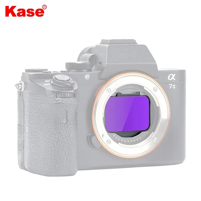 

Зажимный красный/оранжевый/фиолетовый подводный фильтр Kase, предназначенный для полнокадровой камеры Sony Alpha, фильтры для воды