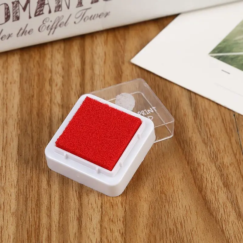 

C5AF 24Pcs Mini Kids Fingerprint Painting Colorful Ink Pad Stamp Partner Baby DIY Art Craft Seal Graffiti Tool Early Educational