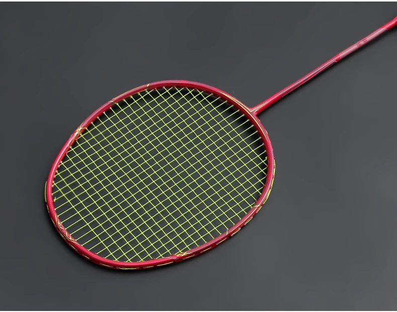 Супер светильник 8U 62-67 г Профессиональная полностью углеродная ракетка для бадминтона ультра светильник Raquette 22-30 фунтов Z-speed Force Free String Bag