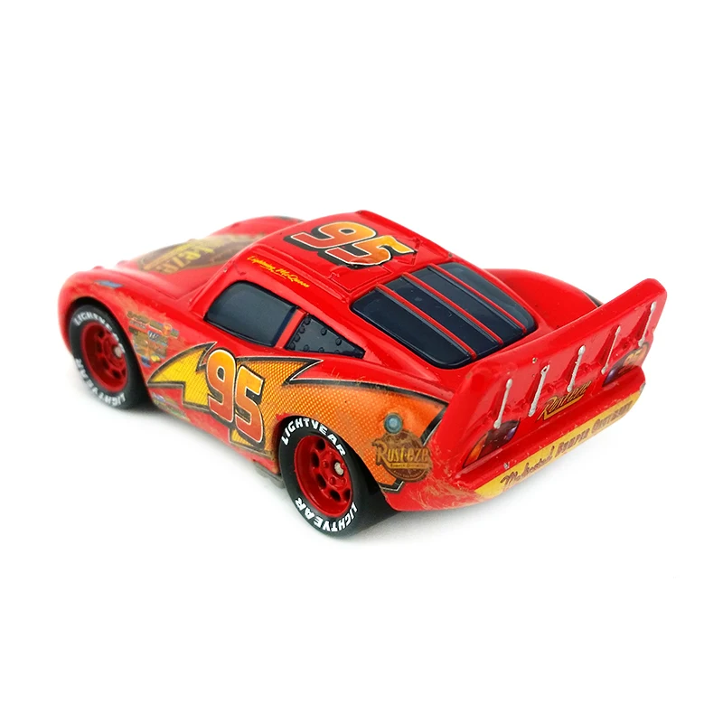 Disney Pixar Автомобили № 95 ремонт дороги молния McQueen 1:55 литая металлическая