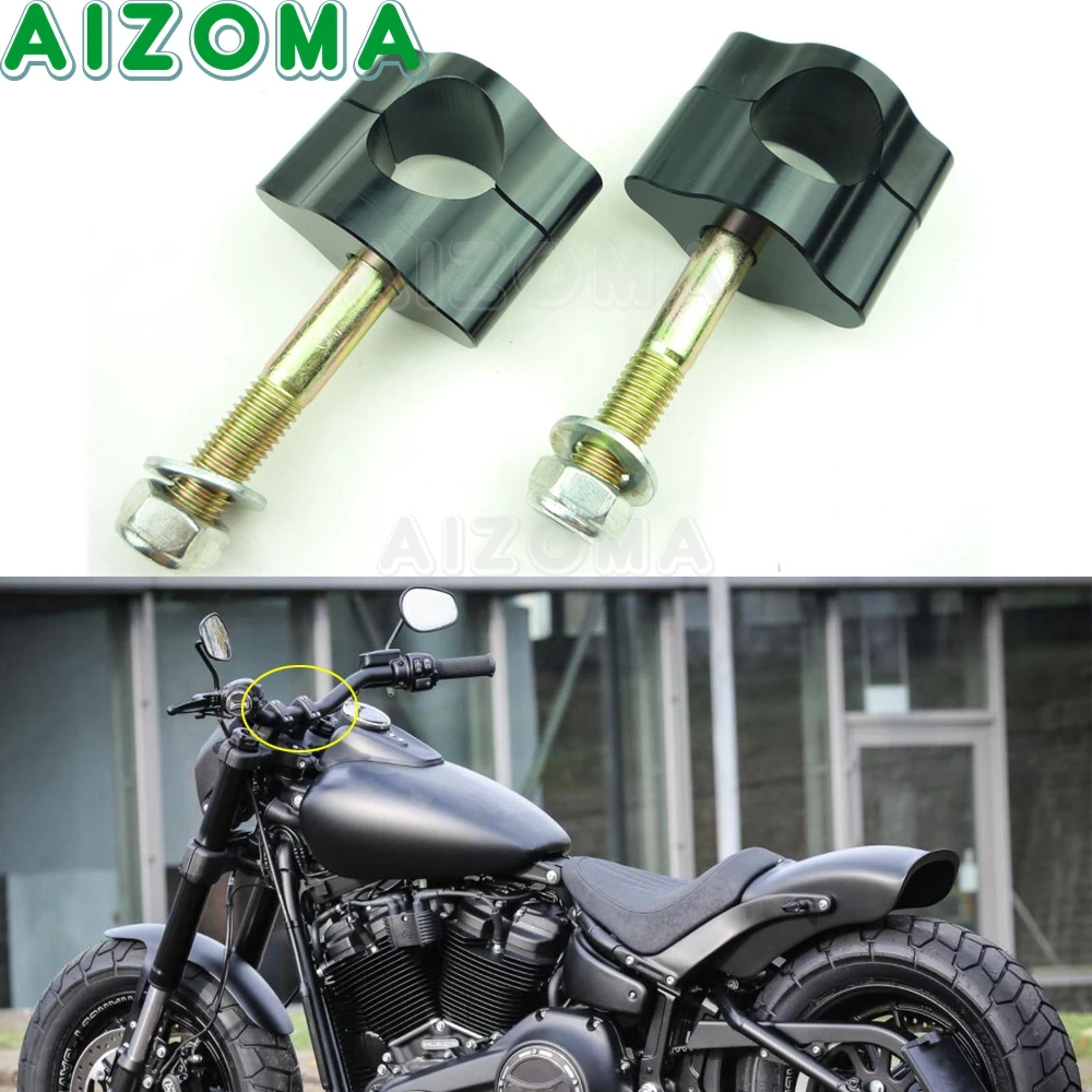 Кронштейн для мотоцикла переходник с зажимом руля 25 мм 1 дюйм Honda KAWASAKI SUZUKI YAMAHA