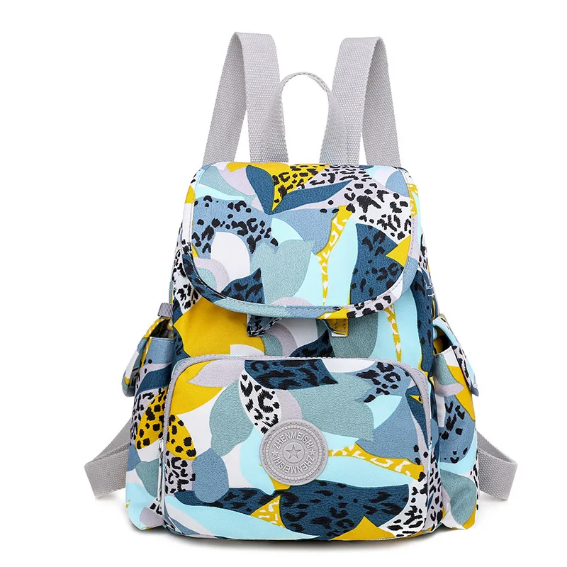

2021 New Designers Women Backpack Bags Small Mini Woman Backpack Camouflage Girls School Bagpack Female Shopping Travel Bag