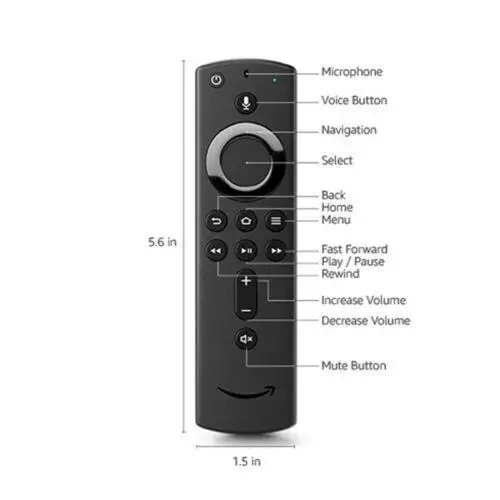 

L5b83h Remote Controller Replacement Remote Control For Amazon Fire Tv