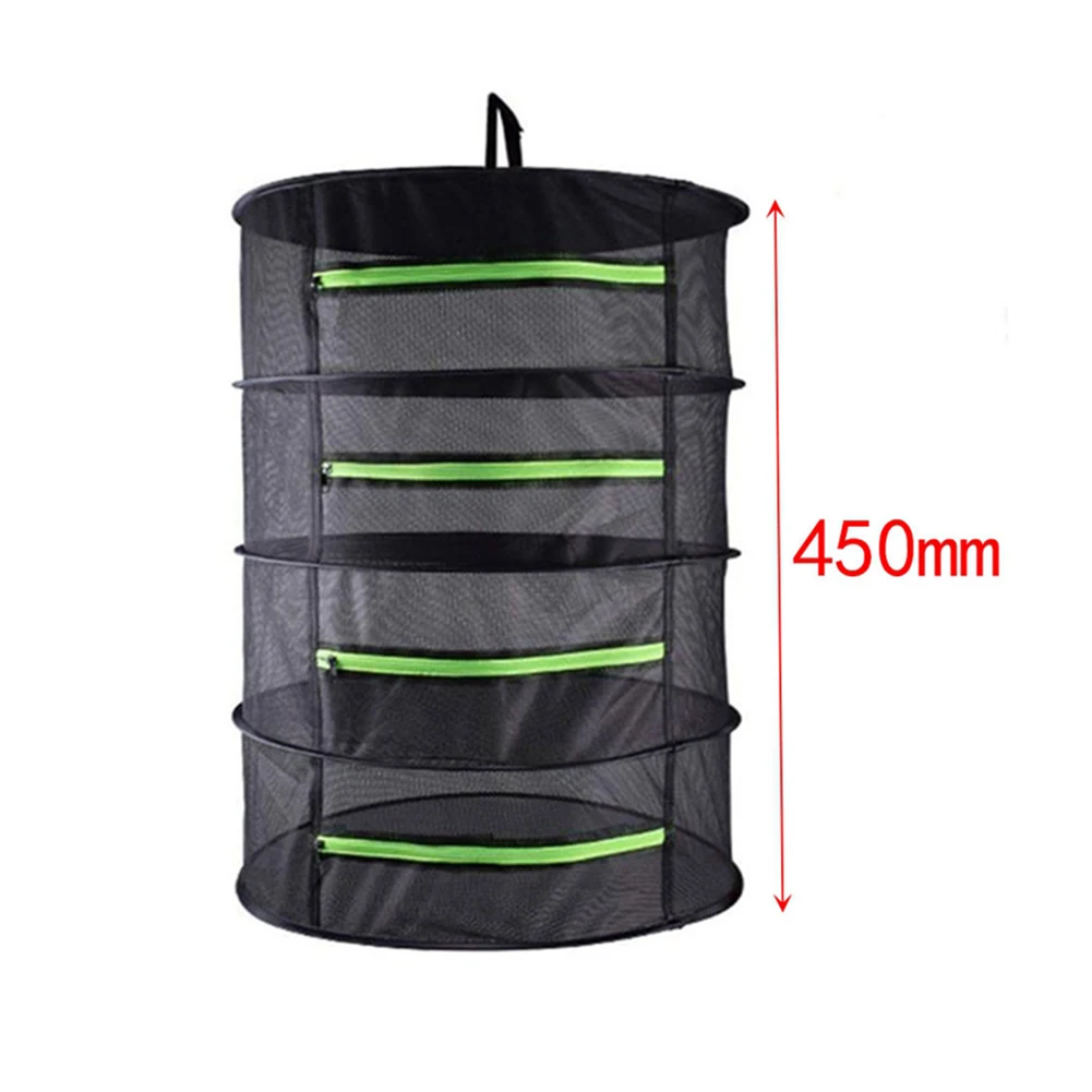 4/6 слоев сушилки для трав складной сетчатый мешок подвесная корзина Складная