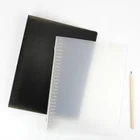 Полупрозрачная крышка из полипропилена A4A5B5 с металлической обложкой