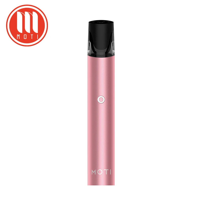 MOTI вейп многоразовый pod Vape комплект 1 8 мл прекрасный розовый электронные сигареты