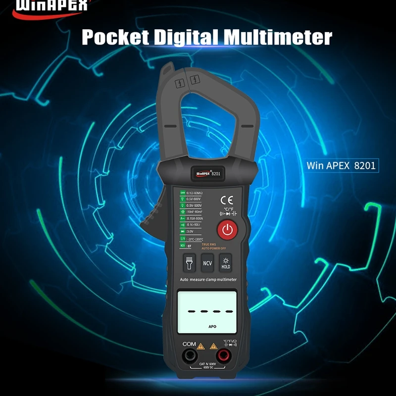 Цифровой мультиметр-зажим с ЖК-дисплеем AC/DC 700 А | Инструменты