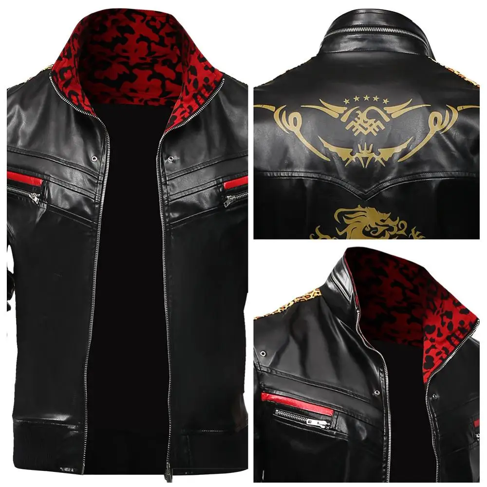 Final Fantasy VII наряд в стиле известных брендов Кайл Косплей Костюм для взрослых