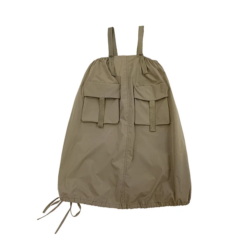 

Girls Workwear Strap Skirt 2021 Summer New Girl Western-style Sen Women's College Style Dress