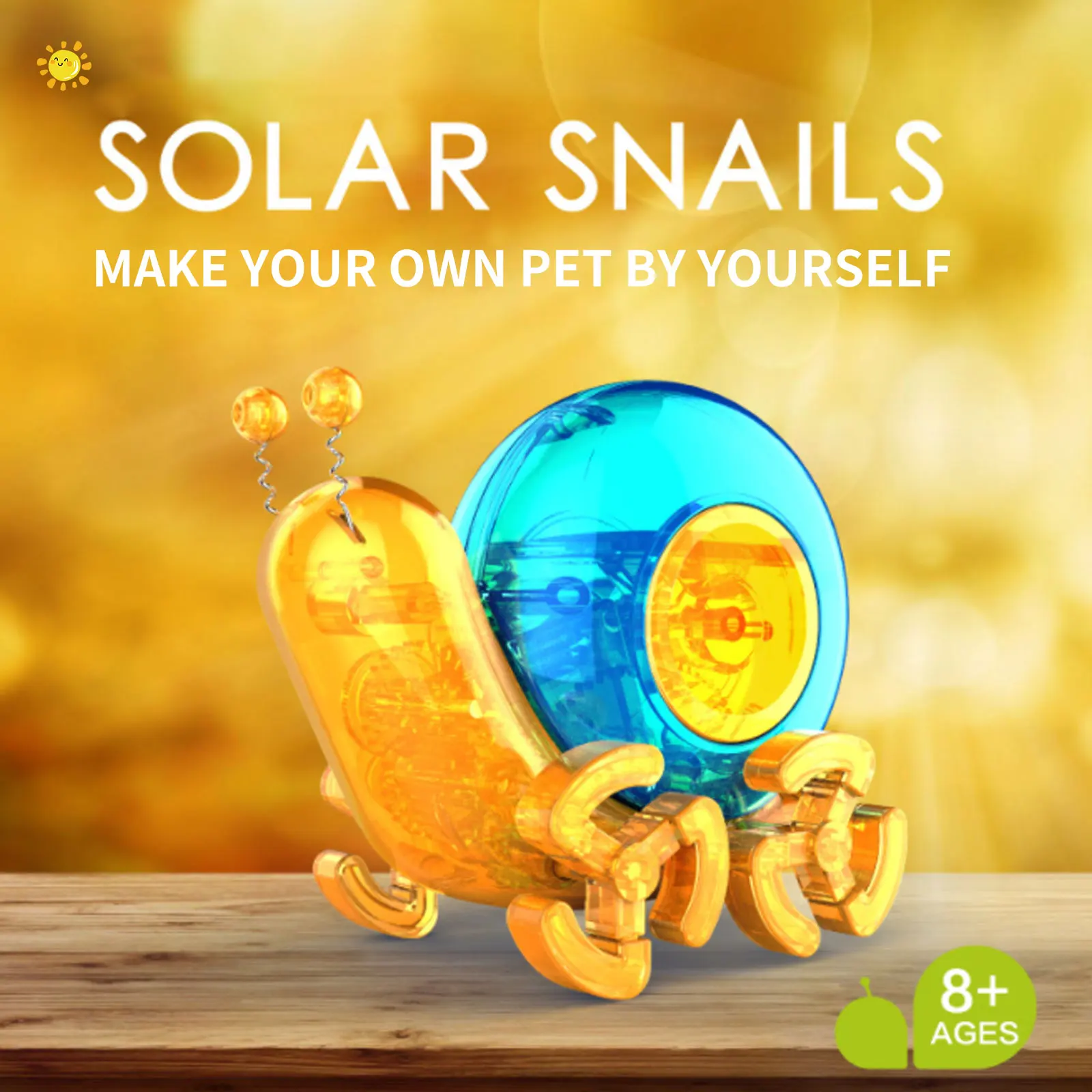 Детская игрушка сделай сам на солнечной энергии самоустанавливаемый робот