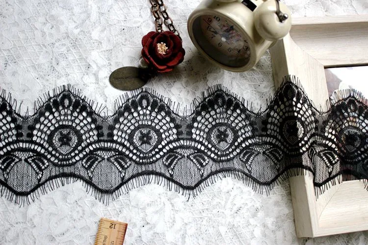 Кружевные Аксессуары для ресниц высокое качество ширина 9 см ручной работы