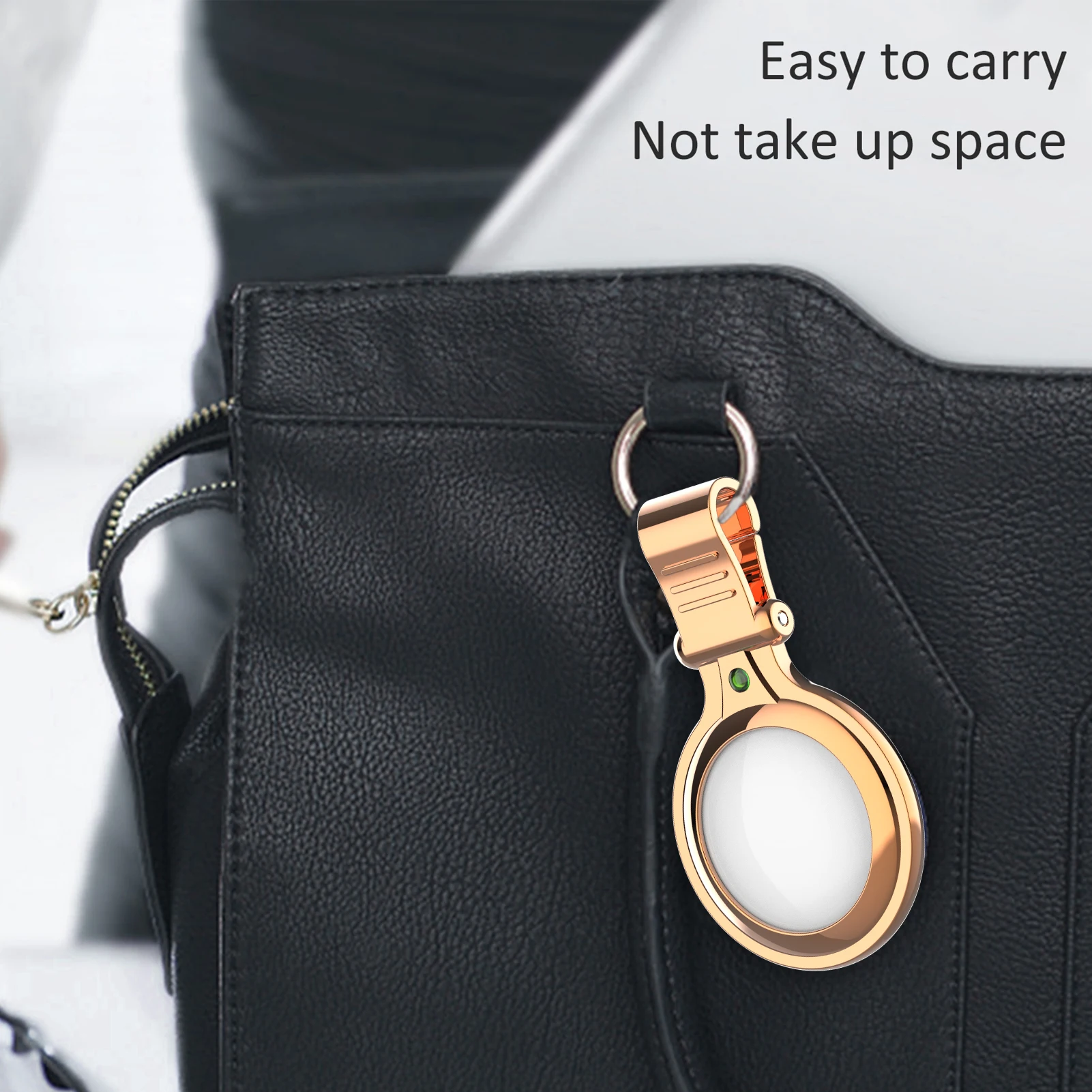 

Metal Protective Case For AirTags Anti-scratch Shockproof Locator Tracker Protector Cover Anti-lost Accessories For Airtag
