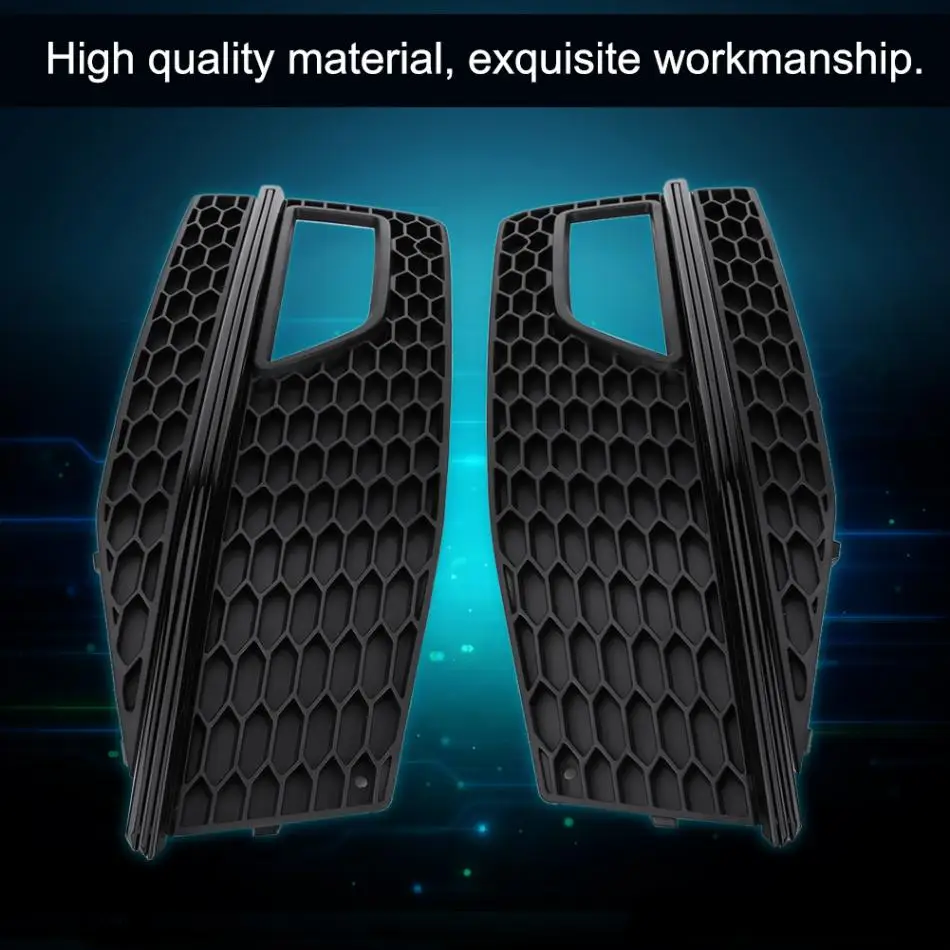 Пара противотуманных светильник для переднего нижнего бампера решетка гриля Audi