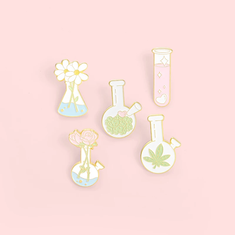 

XCMRYSP, экспериментальная научная бриллиантовая брошь в виде листьев, хризин, гемум, металлическая эмалированная булавка на лацкан, модная од...