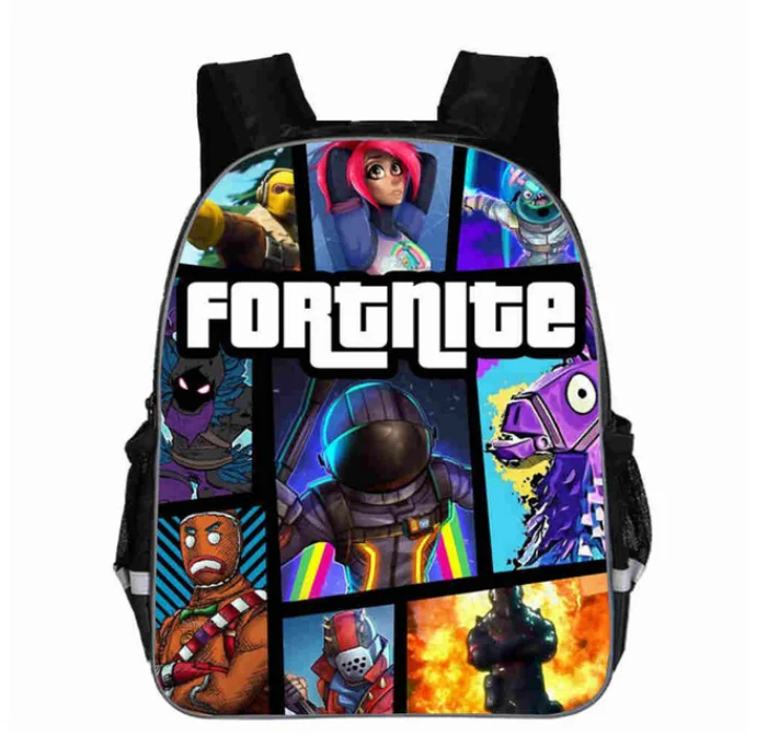 Рюкзак игровой Fortnite для мальчиков и девочек школьный ранец с популярным рисунком