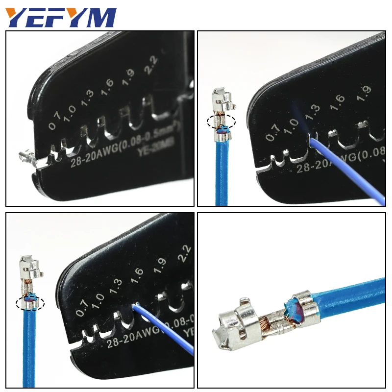 YE-12MB/20 МБ обжимные инструменты для SH1.0/ZH1.5/PH2.0/XH2.54/SM2.54/2510/VH3.96/5557/5559 JAM Molex Tyco JST DuPont