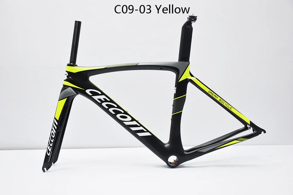 Карбоновая рама для шоссейного велосипеда CECCOTTI PF30 карбоновая велосипедная Рама