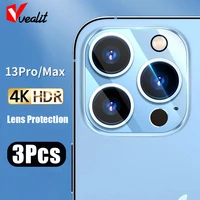 3pcs 3d camera lens protective glass on the for iphone 13 pro max 12 13 mini screen protector on iphone 12 11 pro max lens glass