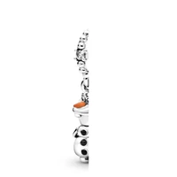 cute cartoon snowman pendant fit original pan bracelet frozen olaf charms pulsera dangle accessories for women jewelry xmas gift