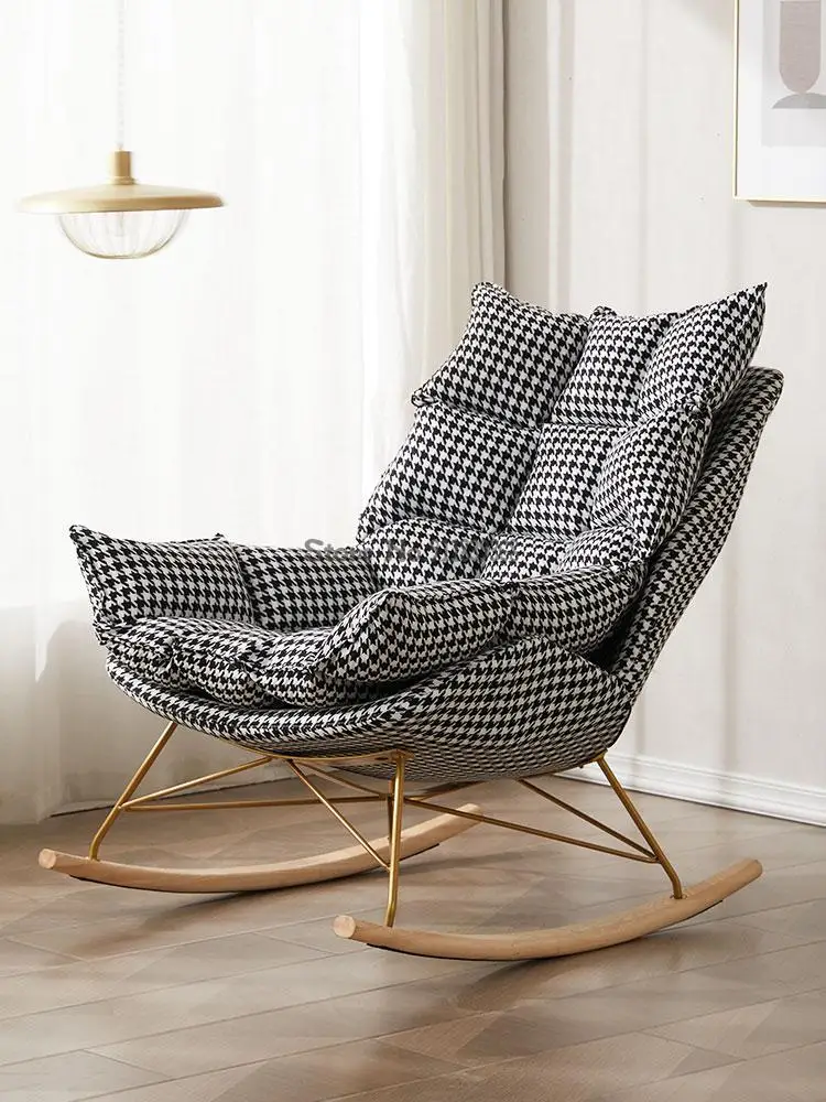 Кресло качалка для взрослых легкое Роскошное кресло дома балкона гостиной