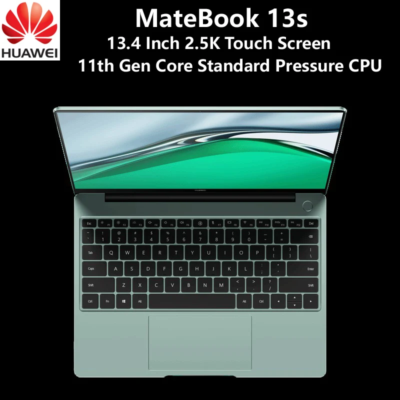 Высококачественный ноутбук ПК Huawei MateBook 13s 2021 Intel стандартный датчик давления 13 4