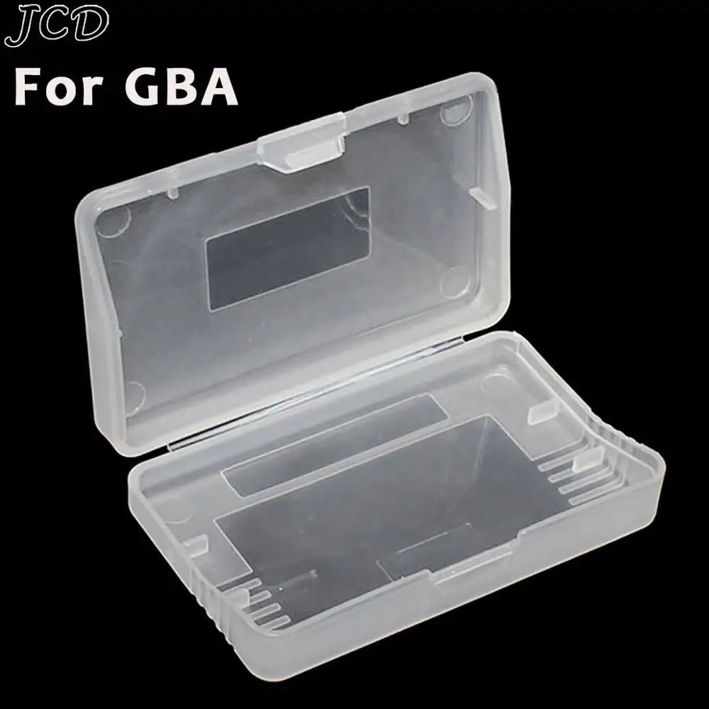 JCD 20 шт. прозрачный пластиковый чехол с картриджем для игровых карт пылезащитный