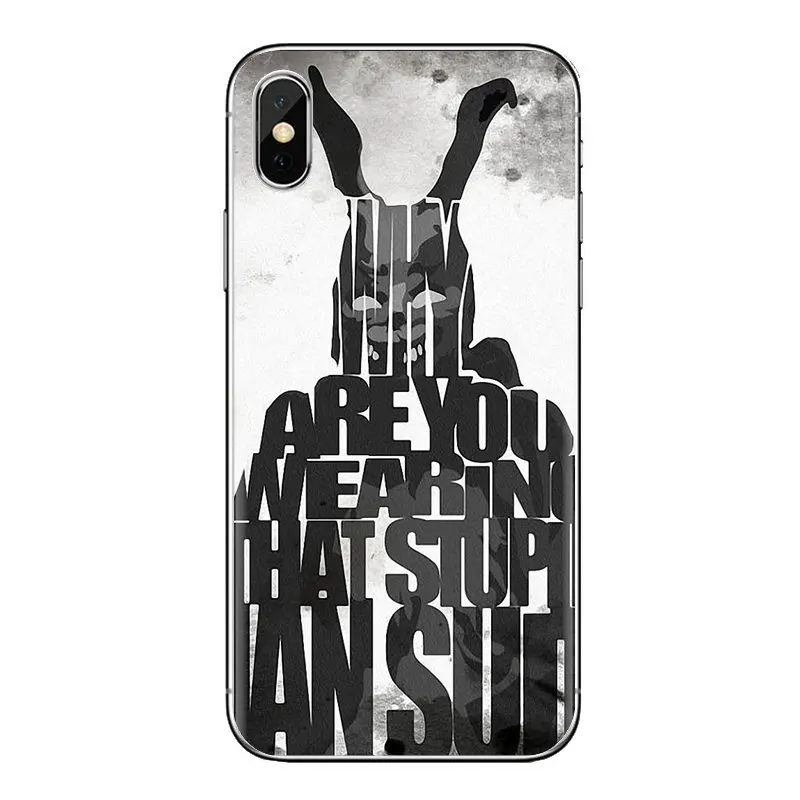 Донни Дарко маска кролика из мультфильма &quotДжейк мешок TPU чехол для iPhone XS Max XR X 4 4S